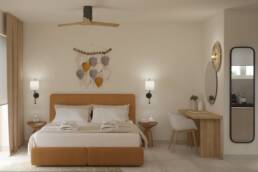 noa suites corfu arillas bedroom 5