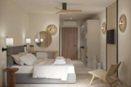noa suites corfu arillas bedroom 7